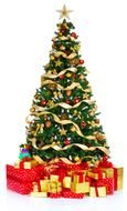 Holiday nice tree drawing