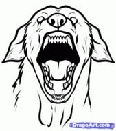 How To Draw A Guard Dog Step By Pets Animals Free Online