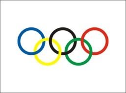 Olympics symbol as a picture for clipart
