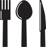 Clip Art of the eating tools