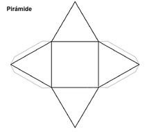 drawing of a geometric figure on a white background
