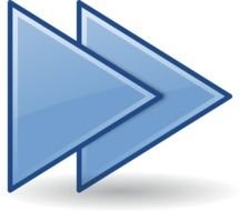 triangular blue buttons drawing