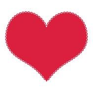 red heart as a graphic image