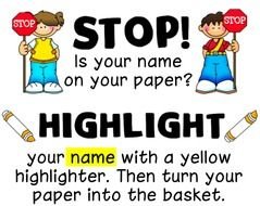 5th Grade Classroom Rules Poster