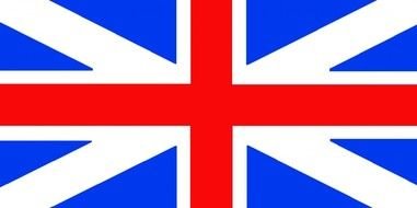 England Flag drawing
