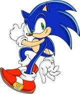 Sonic as a picture for clipart