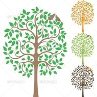 Animals Silhouette Tree Cartoon Birds Bird Branch