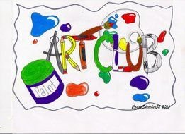 Art Club T Shirt Design drawing