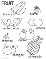 Fruit Colouring Page Marchena35