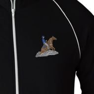 Reining Horse Outline Embroidered