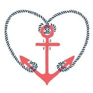 Love Anchor drawing