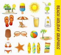 Beach Graphics Travel Scrapbook By Graphicssupply