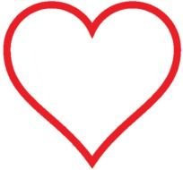 Heart Icon Red drawing
