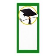 Green Graduation Cap drawing