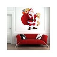 santa poster in room