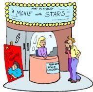 Movie Theater drawing