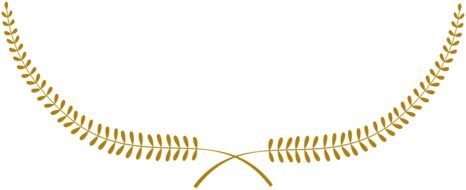golden Laurel branches, border