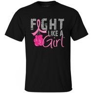 black Fight Like A Girl T-shirt