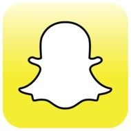 Snapchat logo drawing