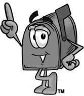 post box cartoon drawing