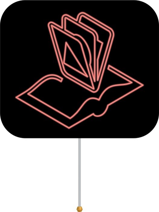 Open Library Neon Sign