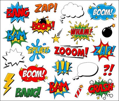 Superhero Comic Book Text By Yarkodesign N2