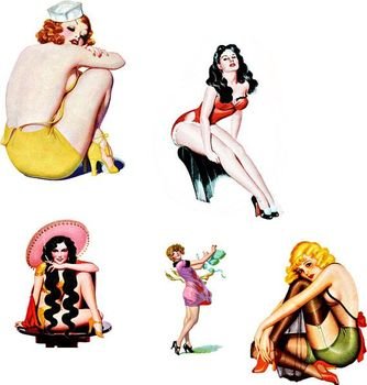 Pin Up Girls Png Panda Free Images