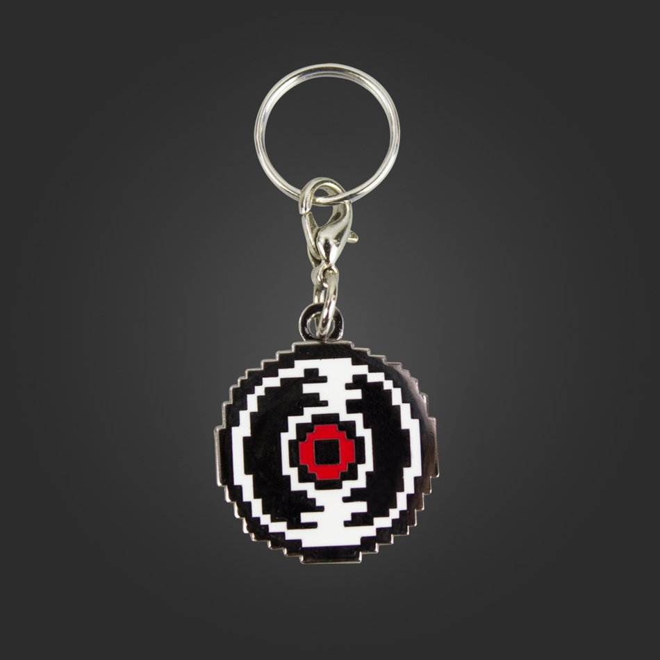 Keychain with the image of the eye