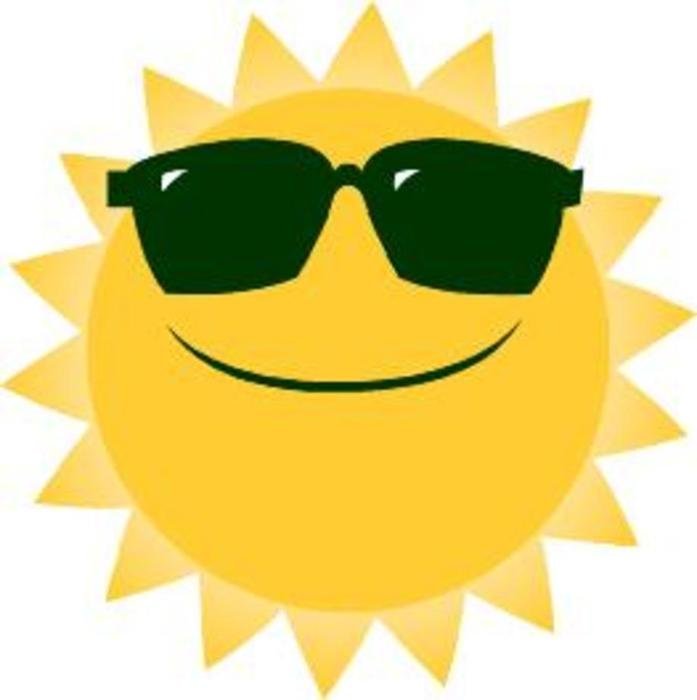 Cool Sun drawing