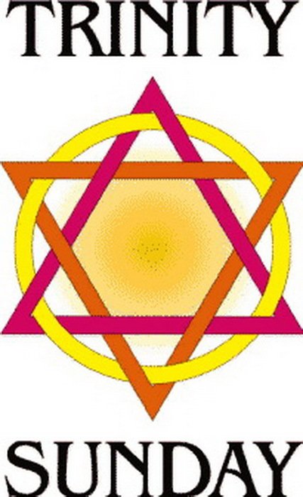 Trinity Sunday as clipart