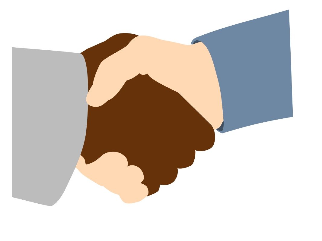 handshake as picture for clipart