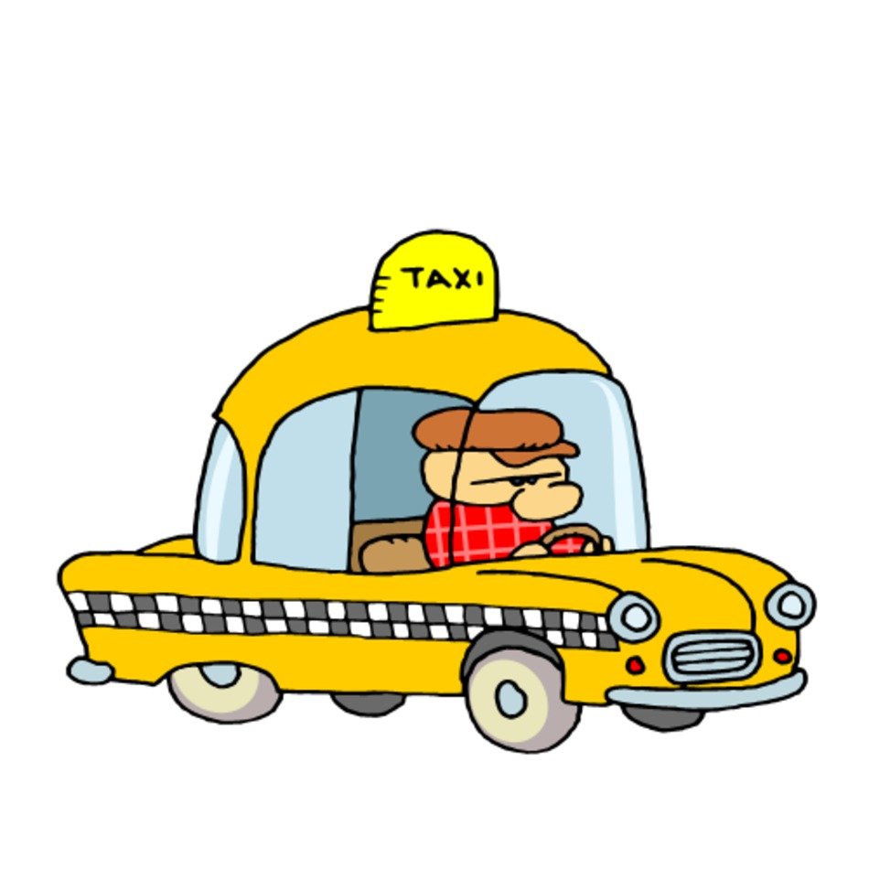 Clip Art Taxi 023