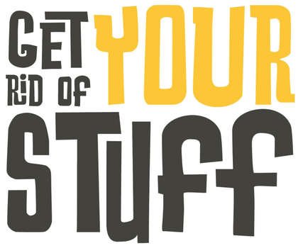 get your rid of stuff drawing