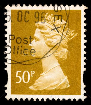 Stock Photo Vintage Uk Postage Stamp Free Images