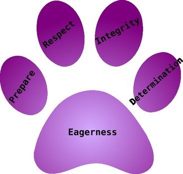 Grey Paw Print With Gradient At Clkercom Vector