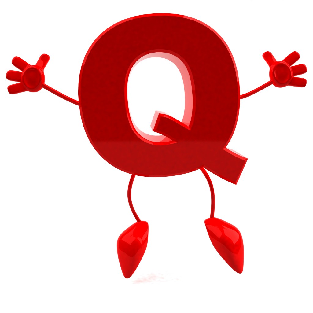 Letter q cartoon drawing free image download