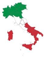 Map Of Italy drawing