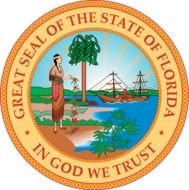 round Florida State Logo