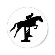 Hunter Horse Silhouette