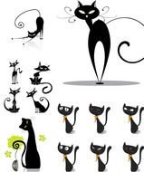 Black Cats, drawing