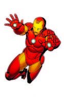 Iron Man Vector drawing