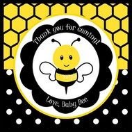 Bumble Bee Birthday Or Baby Shower Invitation Printable Sweet