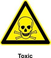 Sign Toxic drawing