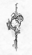 Steampunk Pocket Watch drawing