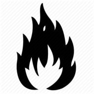 Burn Fire Forecast Heat Hot Sun Sunny Temperature Weather Icon
