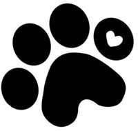 Dog Paw Gif For Print drawing