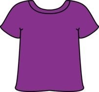 Purple Tshirt Blank Short Sleeve This Image