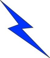 Blue Lightning Bolt Panda Free Images