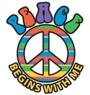 colorful symbol of a peace