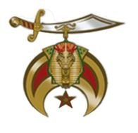 painted Persian prince crown and sword